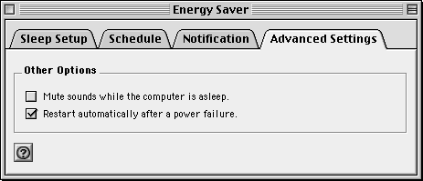 OS 9 Energy Saver